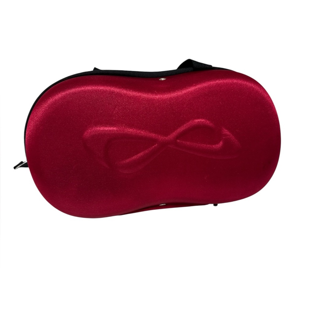 Nfinity Vibrant Red Shoe Case Euc - image 2
